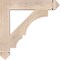 Ekena Millwork Balboa Arts & Crafts Smooth Bracket, Douglas Fir, 3 1/2"W x 22"D x 22"H BKT04X22X22BOA03SDF - alternate 3